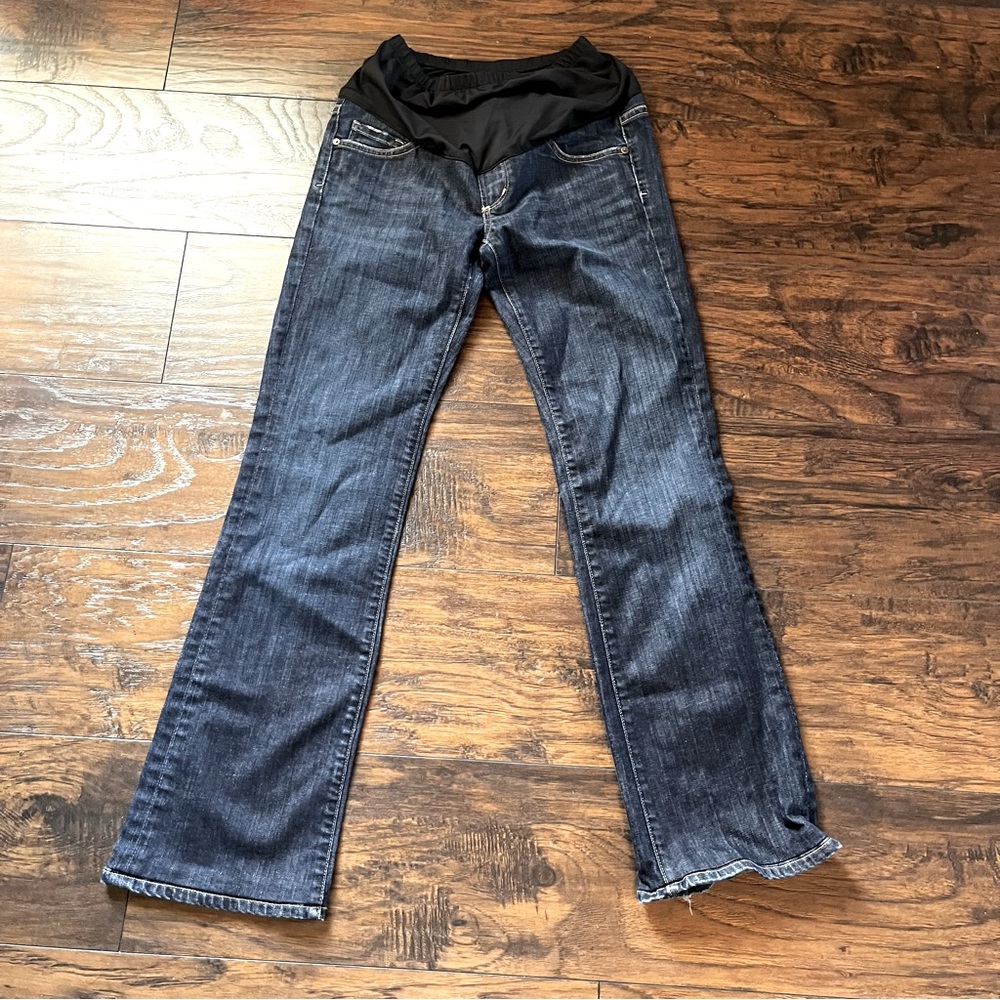 Citizens Of Humanity Dark Blue Flare Jeans